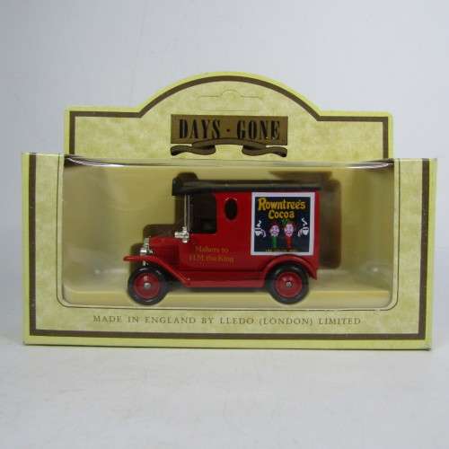 Lledo 1920 Ford Model T van - Rowntree`s Cocoa promotional model car in box