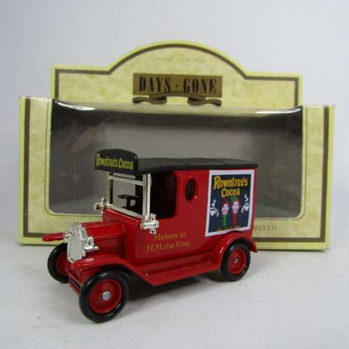 Lledo 1920 Ford Model T van - Rowntree`s Cocoa promotional model car in box