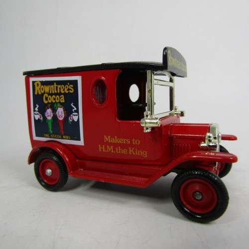 Lledo 1920 Ford Model T van - Rowntree`s Cocoa promotional model car in box