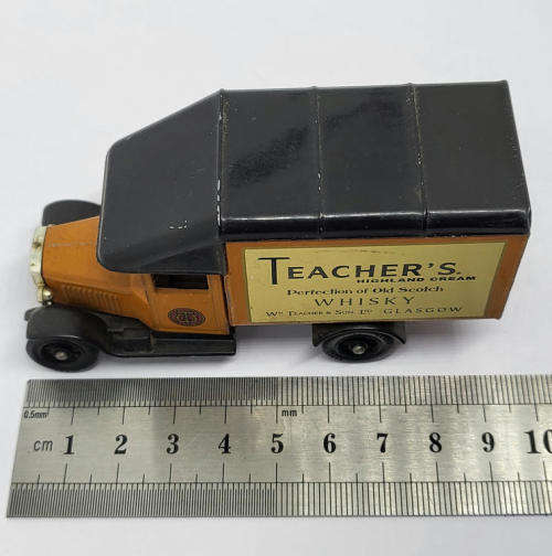 Days Gone Lledo #3 Morris Parcel van - Teachers Whiskey model car