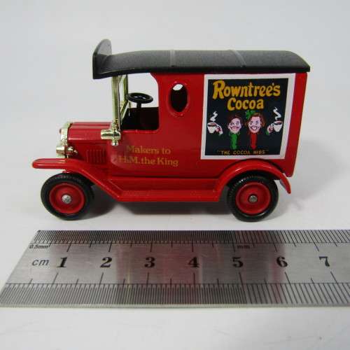 Lledo 1920 Ford Model T van - Rowntree`s Cocoa promotional model car in box