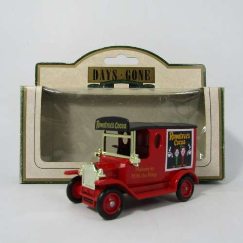 Lledo 1920 Ford Model T van - Rowntree`s Cocoa promotional model car in box