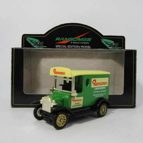 Lledo 1920 Ford Model T van - Ransomes promotional model car in box