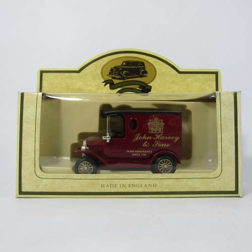 Lledo 1920 Ford Model T van - John Harvey and Sons promotional model car in box