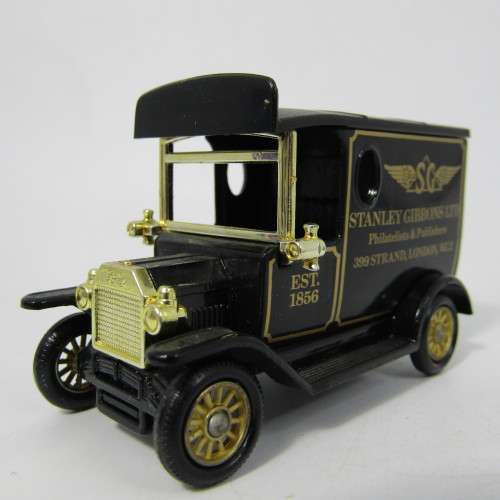 Lledo 1920 Ford Model T van - Stanley Gibbons Ltd. promotional model car in box