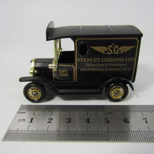 Lledo 1920 Ford Model T van - Stanley Gibbons Ltd. promotional model car in box