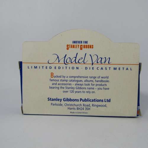 Lledo 1920 Ford Model T van - Stanley Gibbons Ltd. promotional model car in box