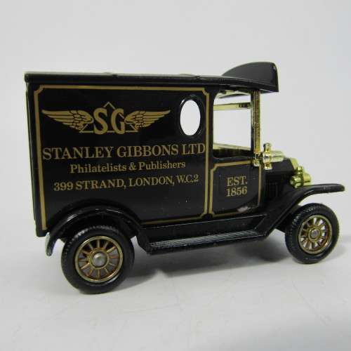 Lledo 1920 Ford Model T van - Stanley Gibbons Ltd. promotional model car in box