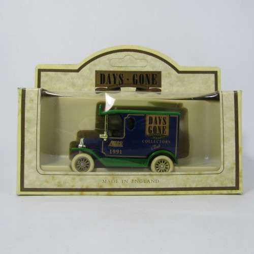 Lledo 1920 Ford Model T van - Days Gone 1991 collectors club promotional model car in box