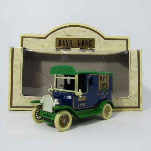 Lledo 1920 Ford Model T van - Days Gone 1991 collectors club promotional model car in box