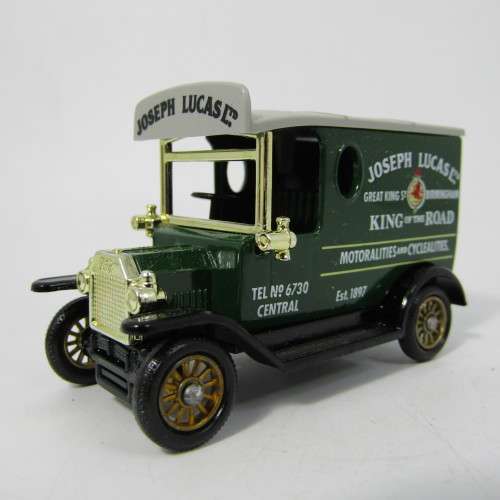 Lledo 1920 Ford Model T van - Joseph Lucas Ltd. promotional model car in box