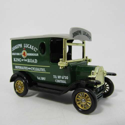 Lledo 1920 Ford Model T van - Joseph Lucas Ltd. promotional model car in box