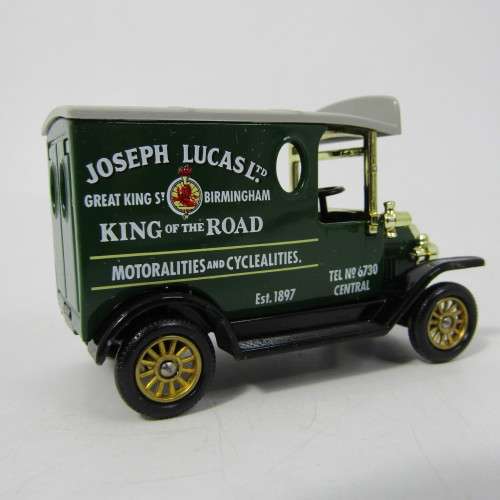 Lledo 1920 Ford Model T van - Joseph Lucas Ltd. promotional model car in box