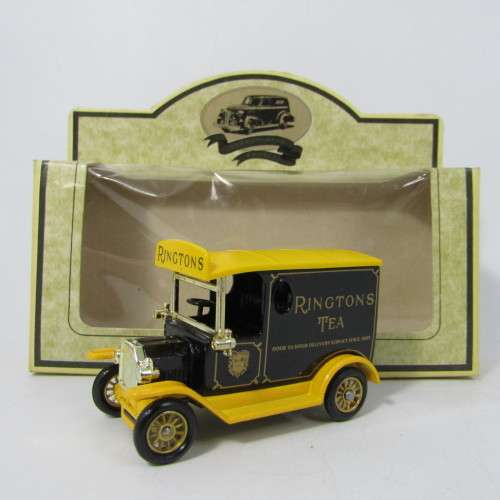 Lledo 1920 Ford Model T van - Rington`s Tea promotional model car in box