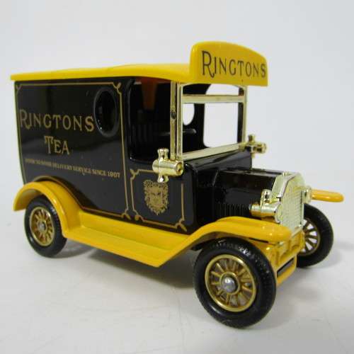 Lledo 1920 Ford Model T van - Rington`s Tea promotional model car in box