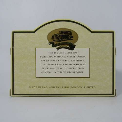 Lledo 1920 Ford Model T van - 1990 Soccer World Cup Italy/Scotland promotional model car in box
