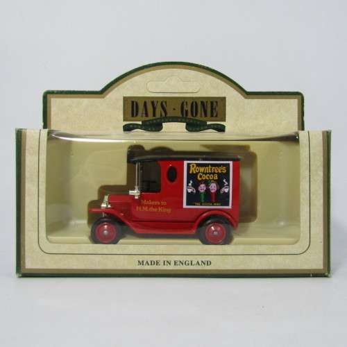 Lledo 1920 Ford Model T van - Rowntree`s Cocoa promotional model car in box