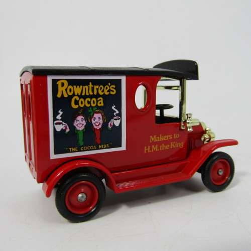 Lledo 1920 Ford Model T van - Rowntree`s Cocoa promotional model car in box