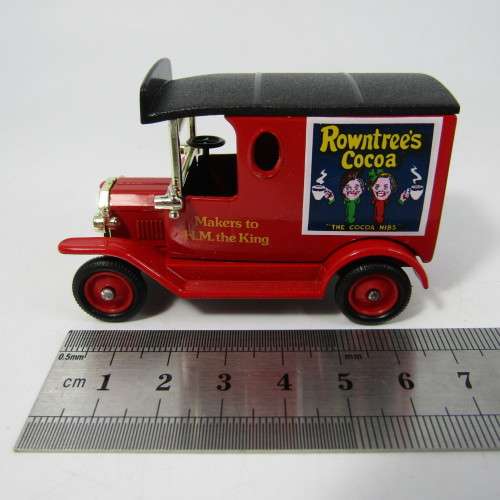 Lledo 1920 Ford Model T van - Rowntree`s Cocoa promotional model car in box