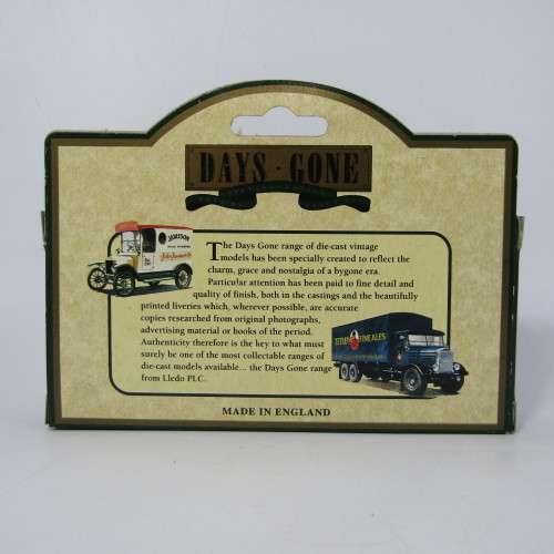 Lledo 1920 Ford Model T van - Rowntree`s Cocoa promotional model car in box