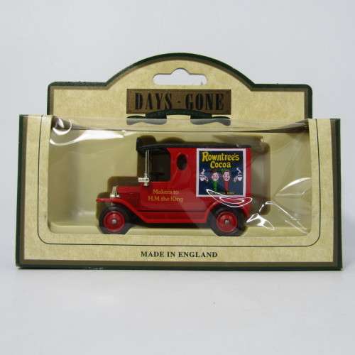 Lledo 1920 Ford Model T van - Rowntree`s Cocoa promotional model car in box
