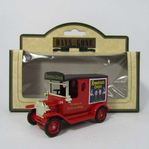 Lledo 1920 Ford Model T van - Rowntree`s Cocoa promotional model car in box