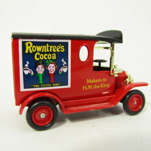 Lledo 1920 Ford Model T van - Rowntree`s Cocoa promotional model car in box