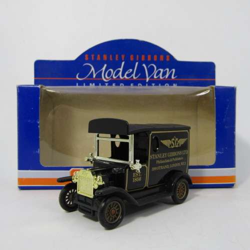 Lledo 1920 Ford Model T van - Stanley Gibbons Ltd. promotional model car in box