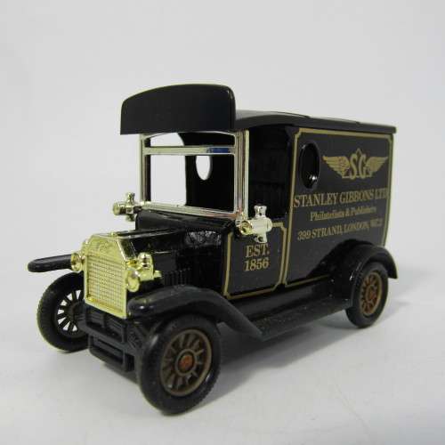 Lledo 1920 Ford Model T van - Stanley Gibbons Ltd. promotional model car in box