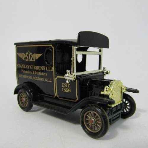 Lledo 1920 Ford Model T van - Stanley Gibbons Ltd. promotional model car in box