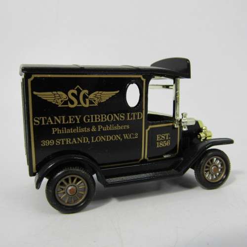 Lledo 1920 Ford Model T van - Stanley Gibbons Ltd. promotional model car in box