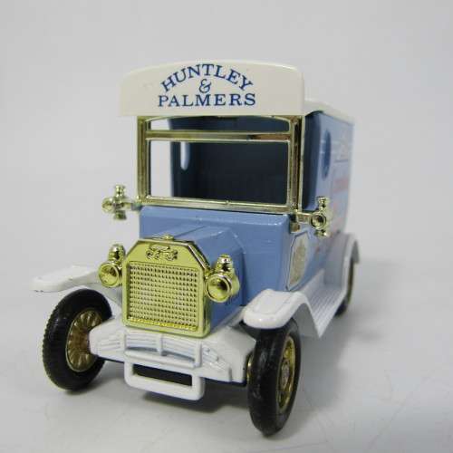 Lledo 1920 Ford Model T van - Huntley and Palmers Crumbles promotional model car in box