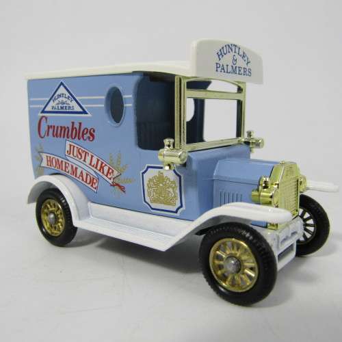 Lledo 1920 Ford Model T van - Huntley and Palmers Crumbles promotional model car in box