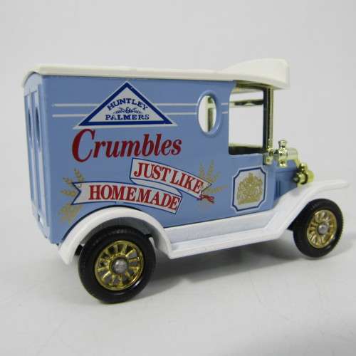 Lledo 1920 Ford Model T van - Huntley and Palmers Crumbles promotional model car in box