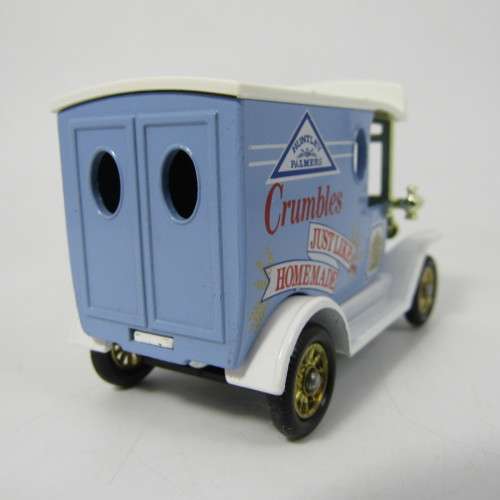 Lledo 1920 Ford Model T van - Huntley and Palmers Crumbles promotional model car in box