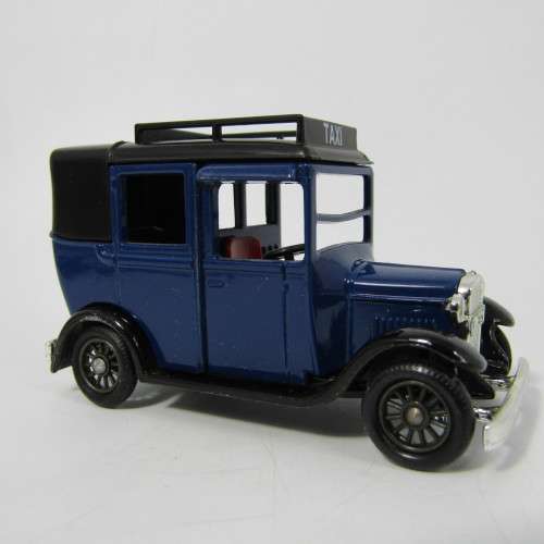 Lledo 1920 Ford Model T van - Austin taxi blue promotional model car in box