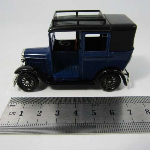 Lledo 1920 Ford Model T van - Austin taxi blue promotional model car in box