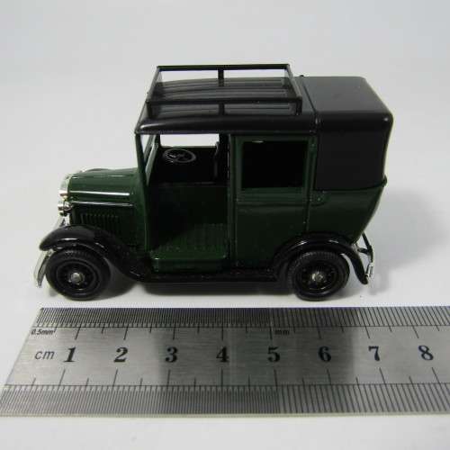 Lledo 1920 Ford Model T van - Austin taxi dark green promotional model car in box