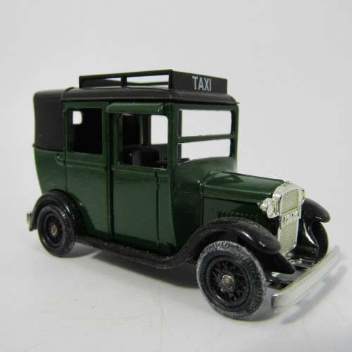 Lledo 1920 Ford Model T van - Austin taxi dark green promotional model car in box