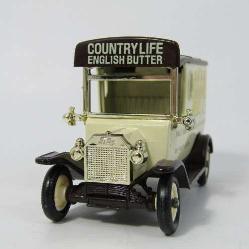 Lledo 1920 Ford Model T van - Country Life English Butter promotional model car in box