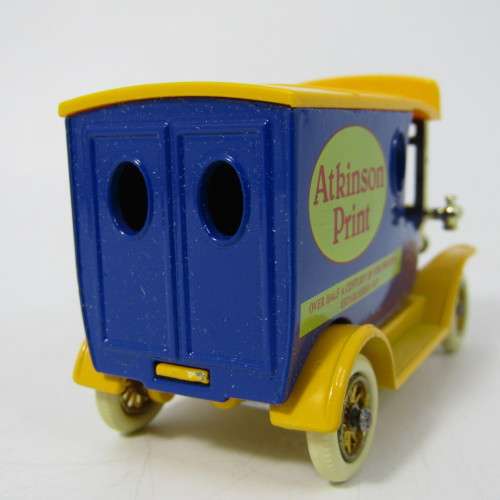 Lledo 1920 Ford Model T van - Atkinson Print promotional model car in box