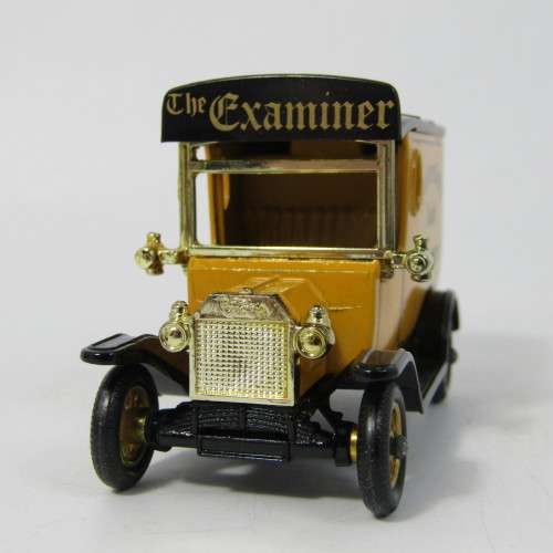 Lledo 1920 Ford Model T van - Huddersfield Daily Examiner promotional model car in box