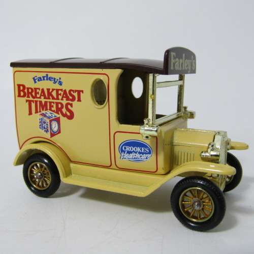 Lledo 1920 Ford Model T van - Farleys Breakfast Timers promotional model car in box