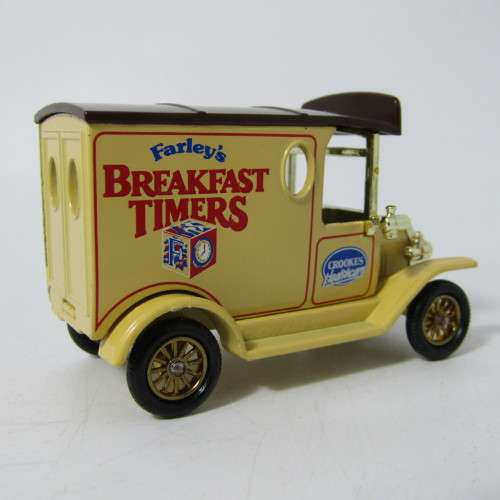 Lledo 1920 Ford Model T van - Farleys Breakfast Timers promotional model car in box