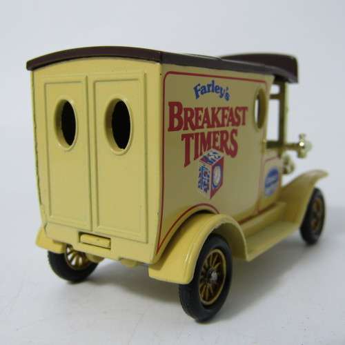 Lledo 1920 Ford Model T van - Farleys Breakfast Timers promotional model car in box