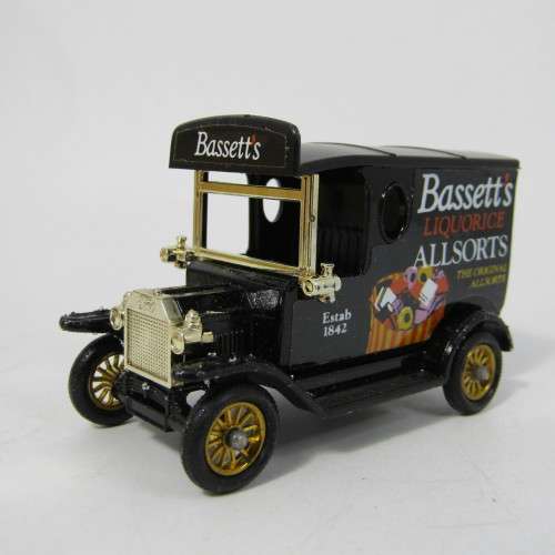 Lledo 1920 Ford Model T van - Bassett`s Liquorice Allsorts promotional model car in box