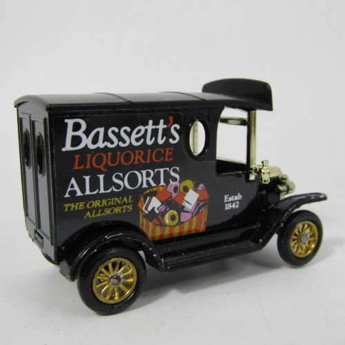 Lledo 1920 Ford Model T van - Bassett`s Liquorice Allsorts promotional model car in box