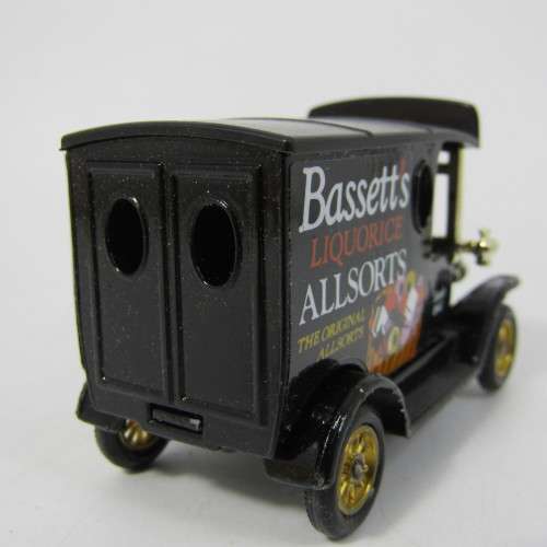 Lledo 1920 Ford Model T van - Bassett`s Liquorice Allsorts promotional model car in box