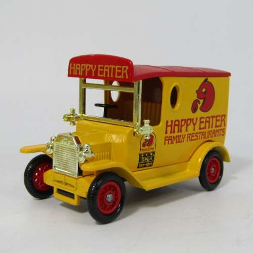 Lledo 1920 Ford Model T van - Happy Easter restaurants promotional model car in box