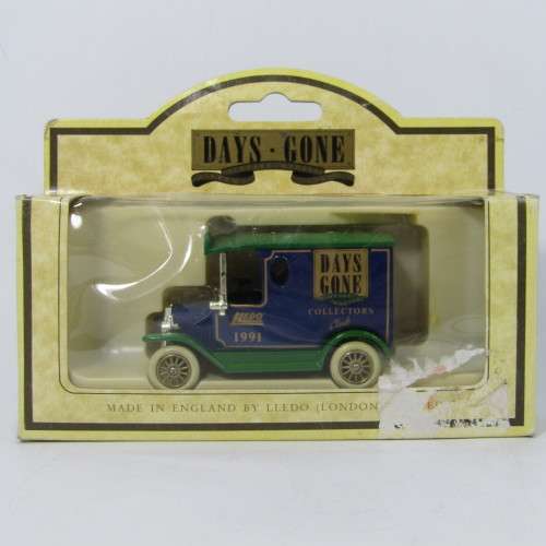 Lledo 1920 Ford Model T van - 1991 Days Gone Collectors Club model car in box